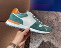 1AHSOG               Run Away Sneaker Monogram grained calf leather sleek design 14