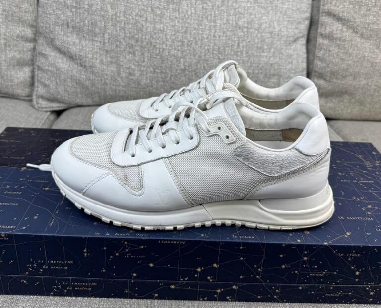 1AHSOG               Run Away Sneaker Monogram grained calf leather sleek design 20