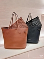               M12061 REVERSIBLE Neverfull Inside Out MM Monogram tote with pouch 12