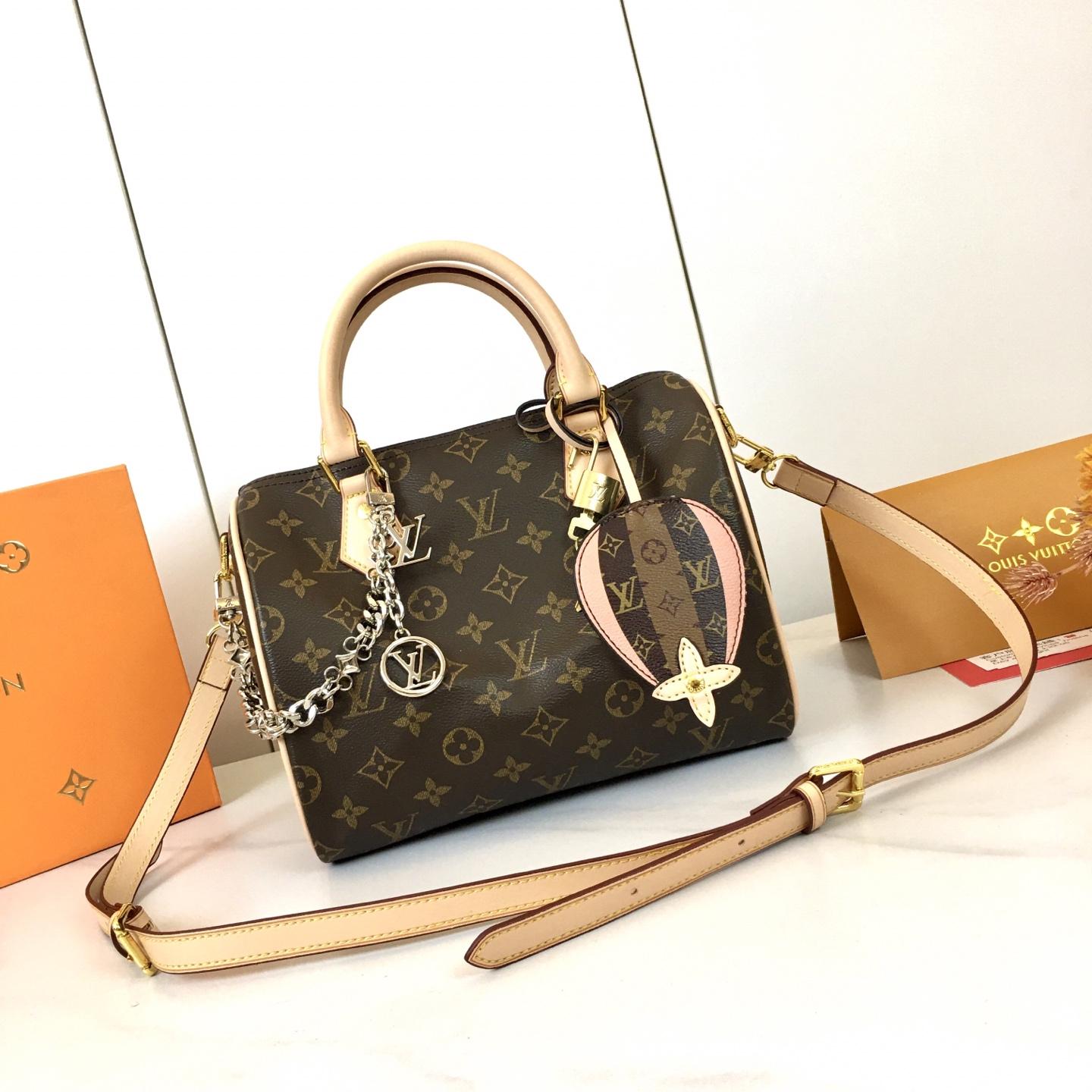 Louis Vuitton M81896 Félicie Pochette flap pouch Monogram crossbody Bag LV handbag wallet on chain woc metallic chain
