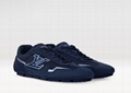 Louis Vuitton Trainers LV Rally Sneaker suede mesh Run Away Sneaker running shoes 1AHU62 1AHTZI 1AHU22 1AHU02 