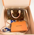 M81085 Louis Vuitton Nano Speedy Bags Monogram LV Shoulder Women Handbags cheap luxury mini bags