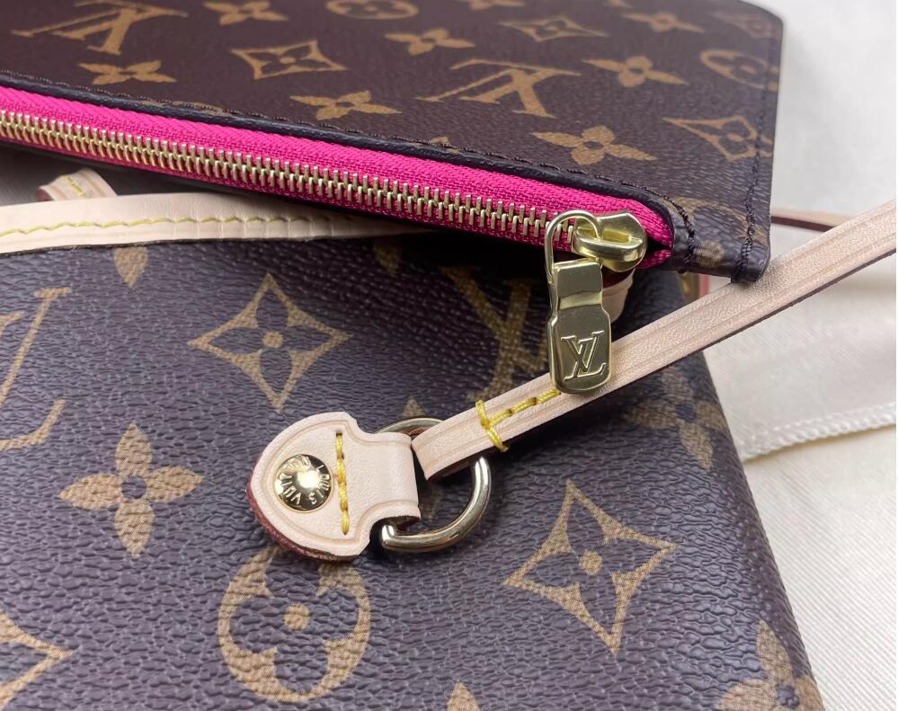 LOUIS VUITTON Designer Tote Handbag Neverfull MM Monogram Canvas LV Icons Women's Bags M41177