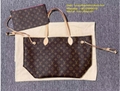 LOUIS VUITTON Designer Tote Handbag Neverfull MM Monogram Canvas LV Icons Women's Bags M41177