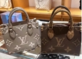 Louis Vuitton M45985 Diane Monogram canvas wide jacquard strap LV women handbag 