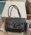               M45578 Boite Chapeau Souple PM Shoulder Bag Brown Leather Monogram 19