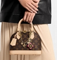 Louis Vuitton M45578 Boite Chapeau Souple PM Shoulder Bag Brown Leather Monogram
