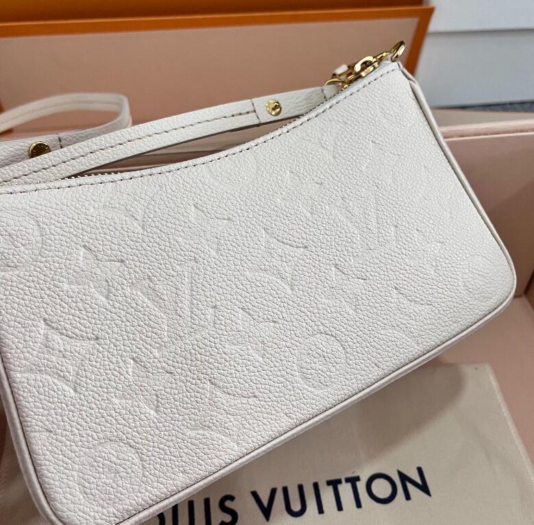 Louis Vuitton Easy Pouch On Strap Monogram Empreinte Leather Louis Vuitton Handbags for Women LV bags
