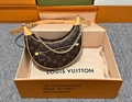 Louis Vuitton M46452 Sac Plat Bag Monogram Eclipse business everyday bag handbag