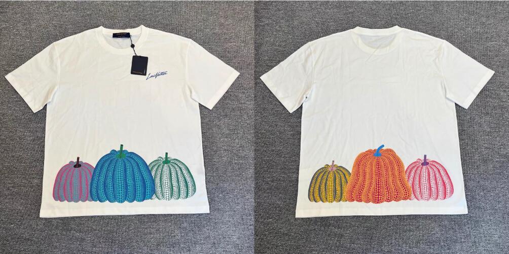 Louis Vuitton x Yayoi Kusama Infinity Dots Shirt Indigo T-Shirt lv tee cheap 