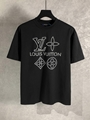 Louis Vuitton x Yayoi Kusama Infinity Dots Shirt Indigo T-Shirt lv tee cheap 