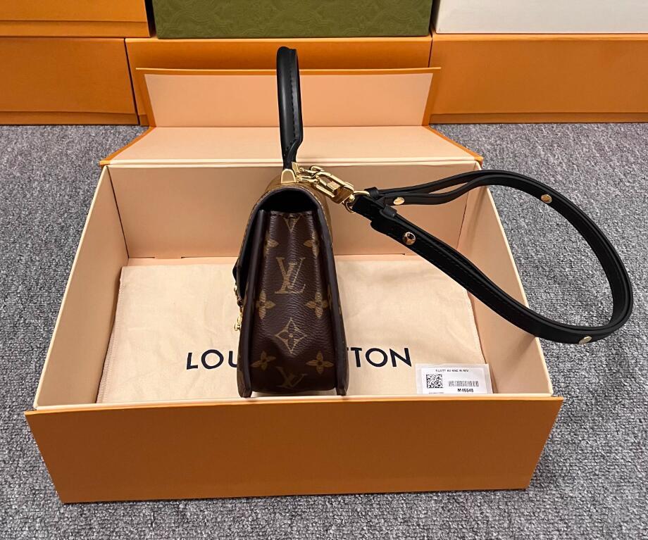 Louis Vuitton M46548 Tilsitt Monogram Reverse ideal city bag LV luxury handbag 