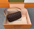 LOUIS VUITTON M81911 Ivy Wallet On Chain Sac Recoleta bag Monogram canvas crossbody LV handbags