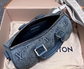 M22762 Louis Vuitton Monogram Washed Demin Keepall Bandoulière 25 Keepall lv bag
