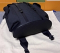 Louis Vuitton Christopher MM Monogram Taurillon Leather Black M55699 LV men bag 