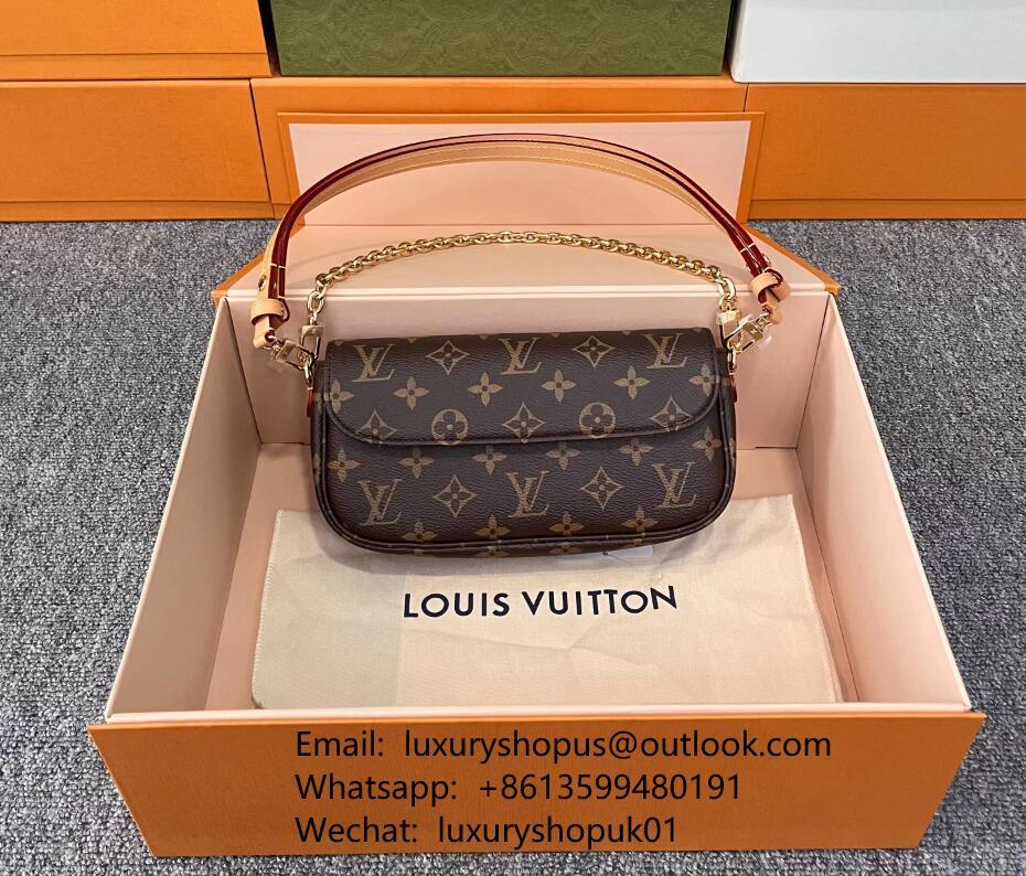               Hills Pochette Blue Denim For Women M82949     andbag luxury sale 16