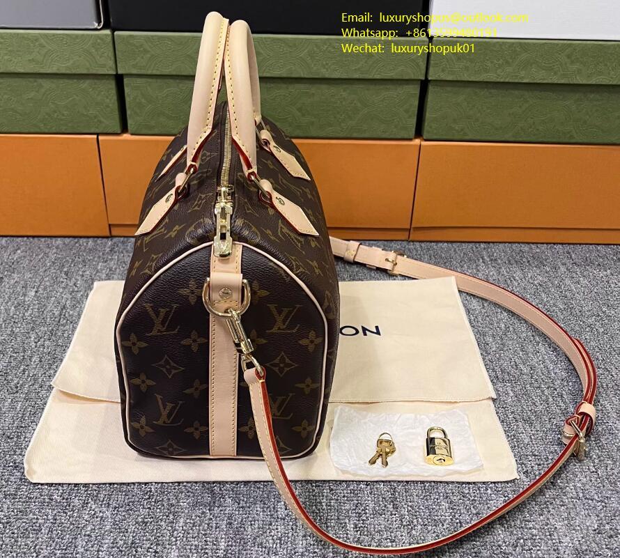 Louis Vuitton M46977 Speedy Bandoulière 25 M41113 Monogram canvas ideal city bag