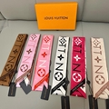 Louis Vuitton Women's Silk Scarves Squares Bandeaus Luxe Prints Designer Scarves