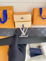 Louis Vuitton M8958U LV Initiales Damoflage 40mm Reversible belt buckle LV belts