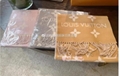 Louis Vuitton M77854 Icon LV Essential Scarf Monogram design Reykjavik scarves fringed wool scarf