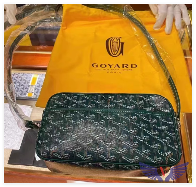 Goyard Cap Vert Bag Goyardine Saint Louis St. Louis Chevro tote luxury handbag 