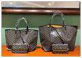 Goyard Cap Vert Bag Goyardine Saint Louis St. Louis Chevro tote luxury handbag 