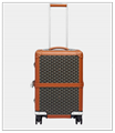 Goyard Goyardine Canvas Clamecy Cowhide