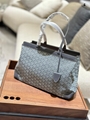 Goyard Goyardine Canvas Sand Bellechasse PM Bag open tote bags Biaude handbags