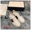 Gucci New Ace Heart Leather Sneaker Trainers Men Women luxury design shoes cheap
