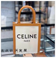 Celine Vertical Cabas Tote Mini Canvas Hippopotamus bag crossbody handbag cheap 