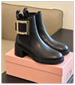 Roger Vivier Viv  Rangers patent leather crystal ankle Chelsea boot Women luxury