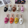                 Slides sandal DG Logo jelly rubber women summer shoes slip on  19
