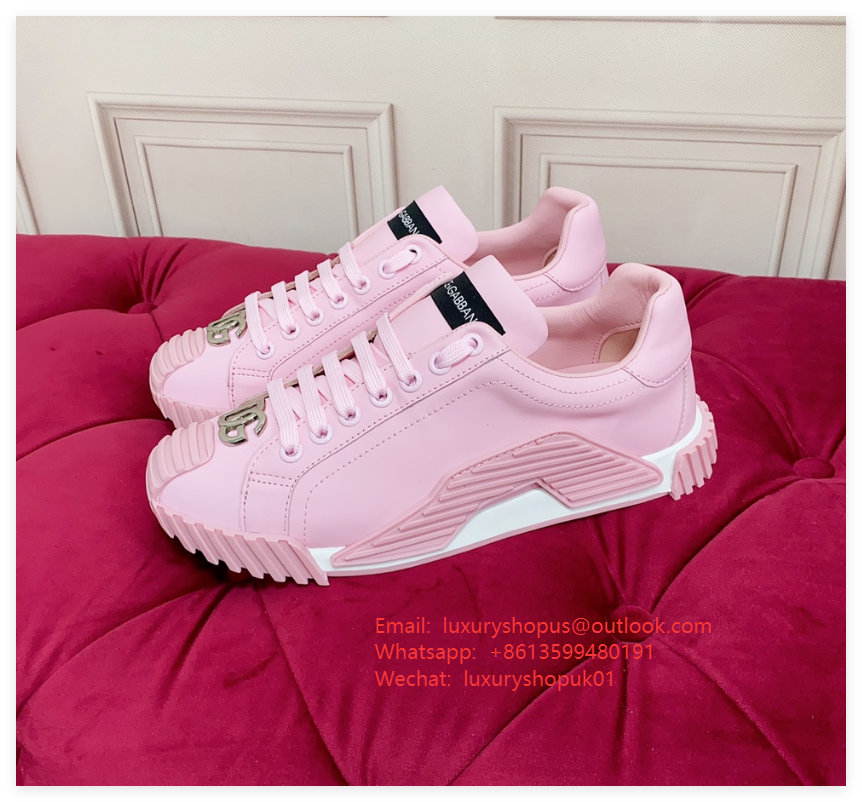 Dolce & Gabbana Logo-Plaque Low-Top Sneakers DG Men women luxury fashion shoes 