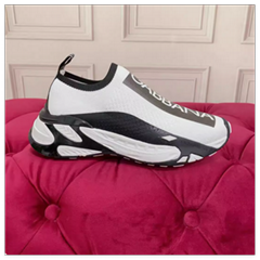                 Sorrento Logo-Printed Sneakers DG knit brand shoes cheap online 