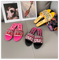 Dolce&Gabbana DG cutout rubber slides open toe jelly design luxury DG sandals 