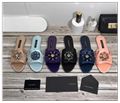 Dolce&Gabbana DG cutout rubber slides open toe jelly design luxury DG sandals 
