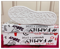 Dolce & Gabbana Logo Lettering Sneakers DG luxury design fashion white shoes 