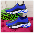Dolce & Gabbana logo-print panelled sneakers monochrome design knitted Men Women