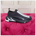 Dolce & Gabbana logo-print panelled sneakers monochrome design knitted Men Women