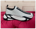 Dolce & Gabbana logo-print panelled sneakers monochrome design knitted Men Women