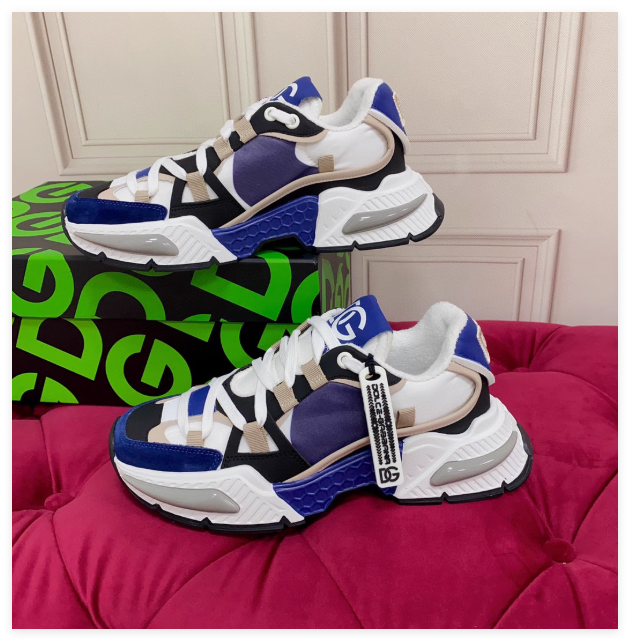                 logo-print panelled sneakers monochrome design knitted Men Women 17