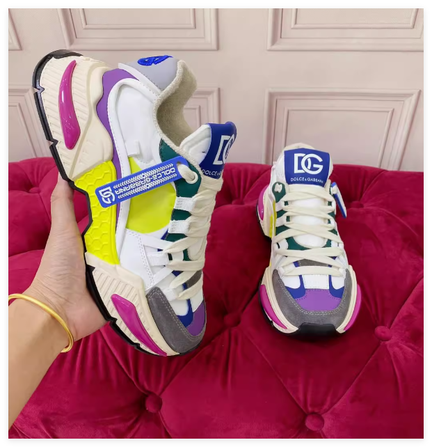 Dolce & Gabbana Air Master panelled low-top sneakers multicolour panelled DG 
