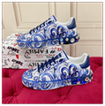 All-over majolica print Portofino