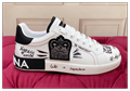 Dolce & Gabbana logo-print low-top sneakers White men women fashion design shoes