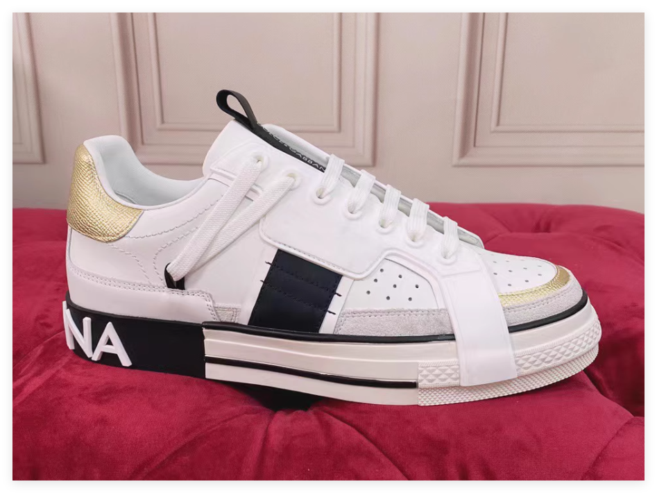                 logo-print low-top sneakers White men women fashion design shoes 20