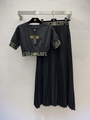 Dolce Gabbana Majolica silk-blend minidress DG ladies fashion design party dress