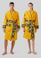 Versace Medusa Printed Long-Sleeved Robe Baroque loungewear bathrobe luxury sale