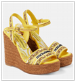Dolce & Gabbana Majolica-pattern slides open toe flat Ladies sandals shoes DG 