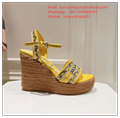 Dolce & Gabbana Majolica-pattern slides open toe flat Ladies sandals shoes DG 