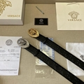 Versace Medusa Biggie leather belt buy Men Women Shop cheap luxury design buckle